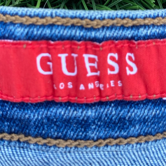 NWT Guess XS jean pencil skirt - Picture 5 of 7